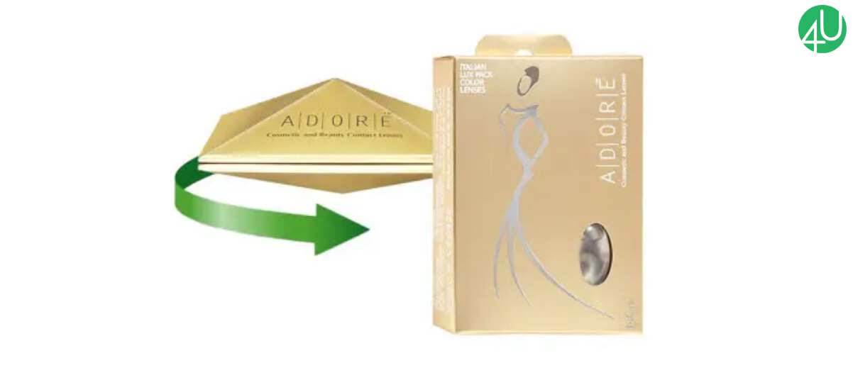 Квартальні кольорові лінзи Adore Bi-Tone